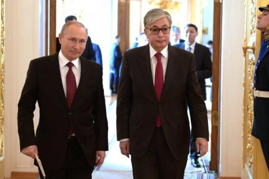 Касым-Жомарт Токаев и Владимир Путин обсудили актуальные темы 