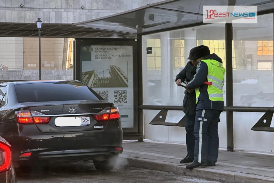 Полиция начала проверку такси в Астане 