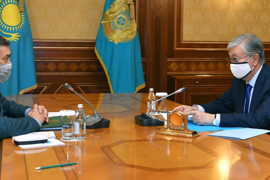 Оснащение армии обсудили Президент Казахстана и министр обороны 