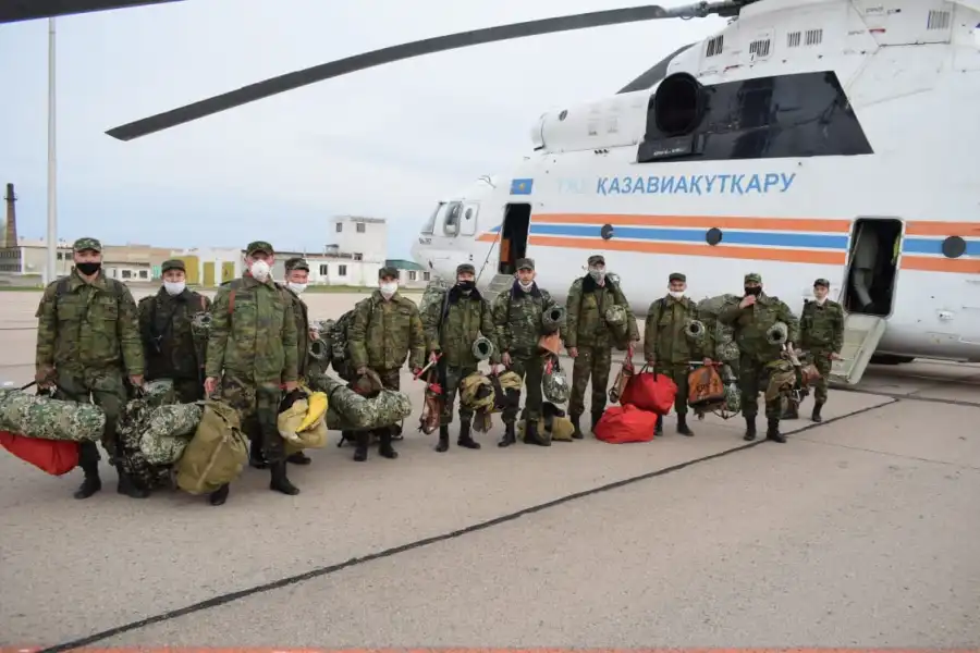 Cамый большой вертолет в мире МИ-26Т вылетел в ВКО на помощь  