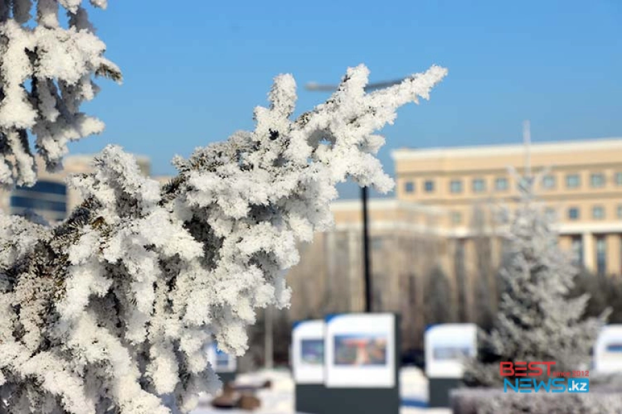 На Казахстан идут морозы до -28 градусов 