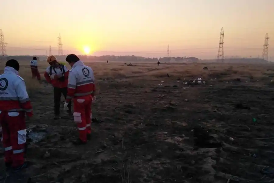 МИД Казахстана выясняет, были ли казахстанцы на борту разбившегося в Тегеране самолета 