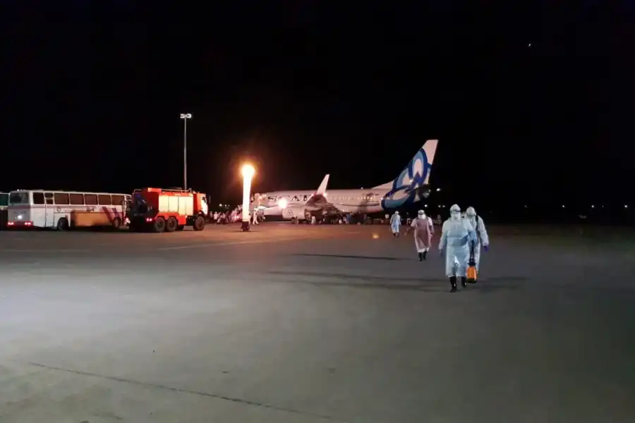 Самолет из ОАЭ привез пассажиров в Талдыкорган больше, чем планировалось 