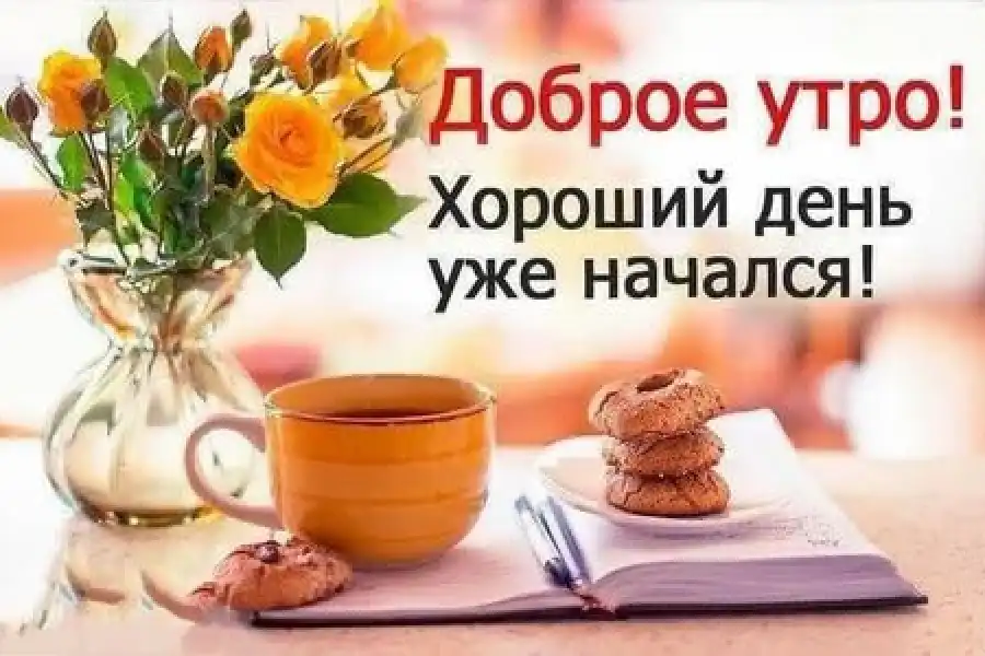 Хороший день уже начался! 