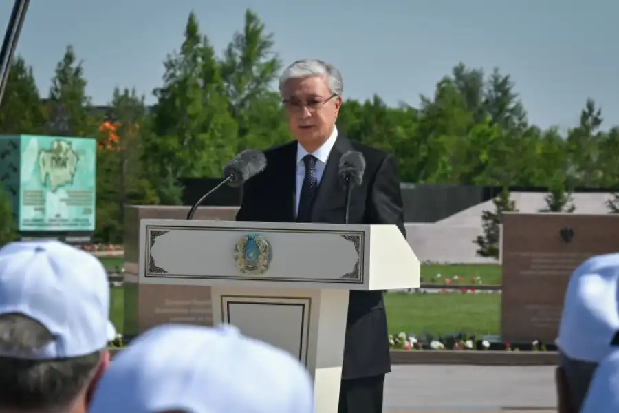 Глава государства Касым-Жомарт Токаев выступил на мероприятии, посвященном памяти жертв политических репрессий и голода 