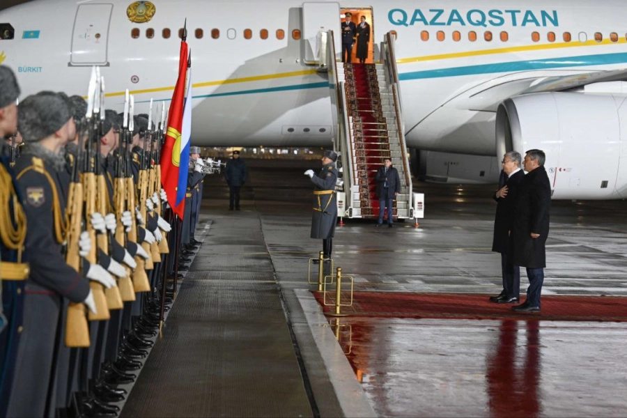 Президент Казахстана начинает свой официальный визит в РФ 