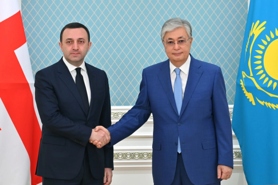 Транзит стал темой №1 на встрече Президента Казахстана с Премьер-министром Грузии 