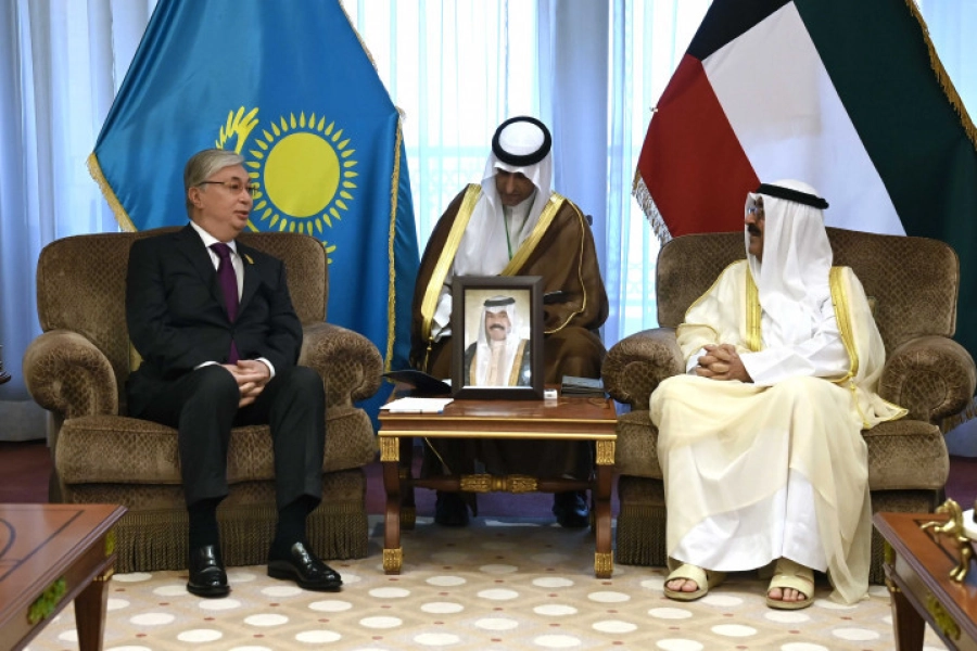 Президент Казахстана отметил важность развития связей с Кувейтом 