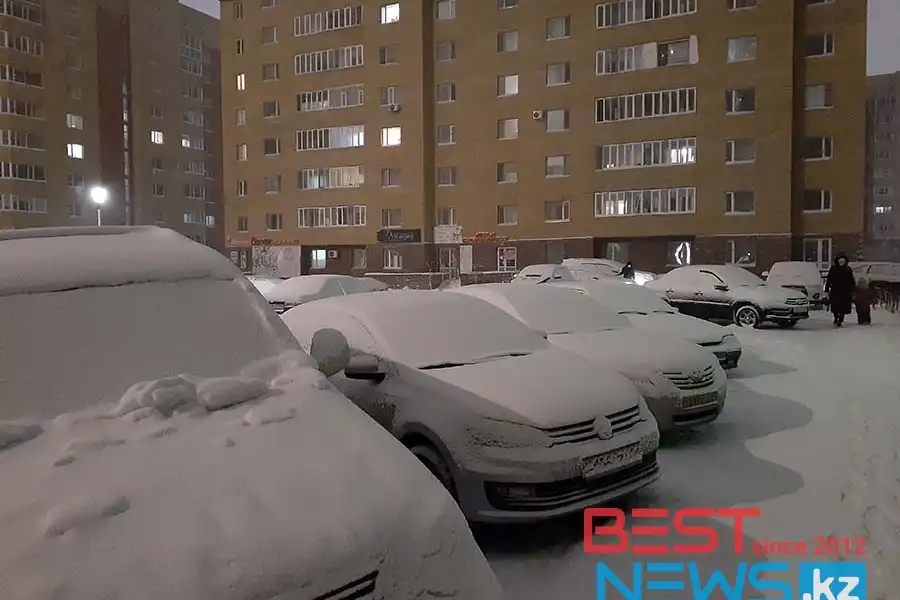 В Нур-Султане с утра снегопад: погода по Казахстану на 9 декабря 